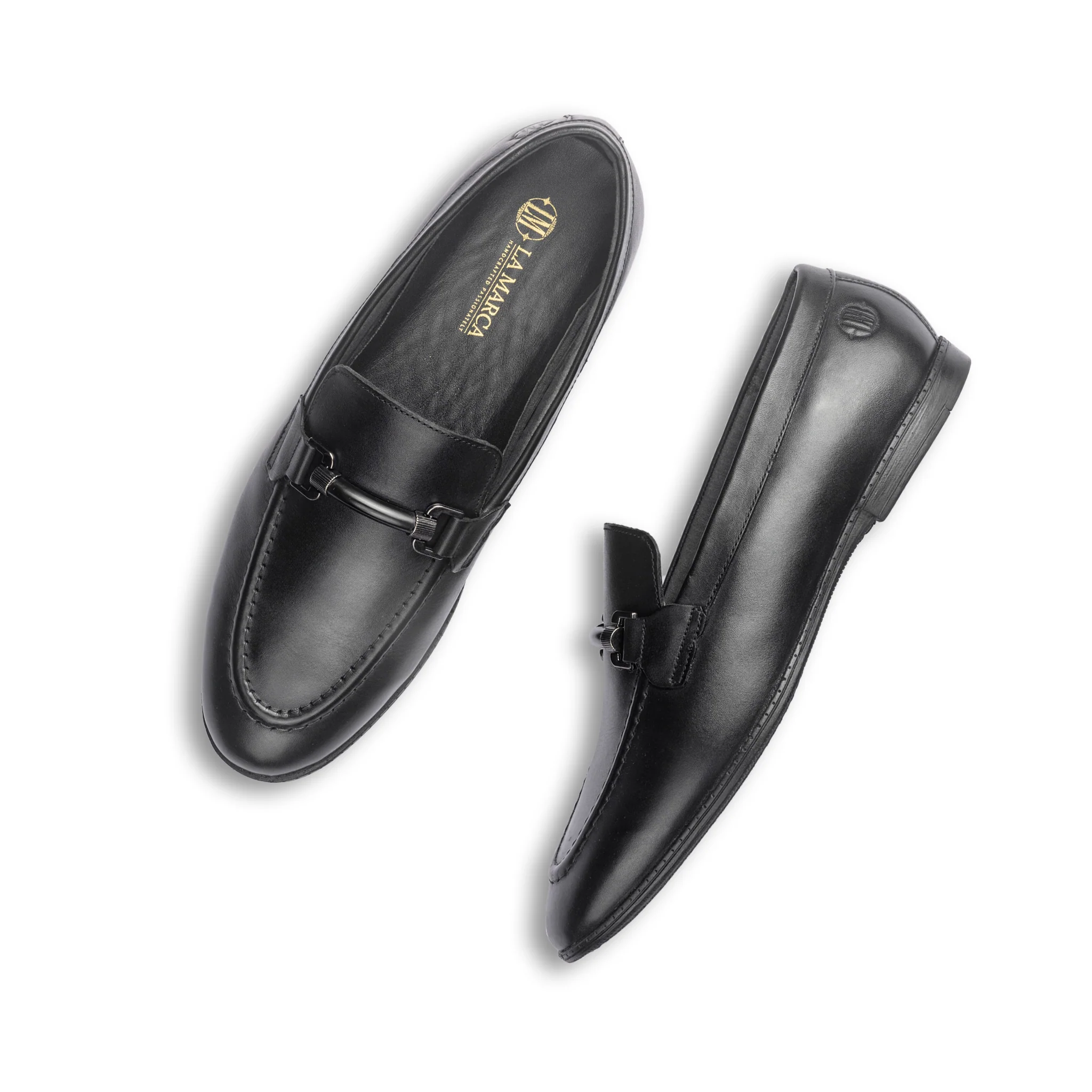 Davin Corded Loafer (Piano Black) - Image 5