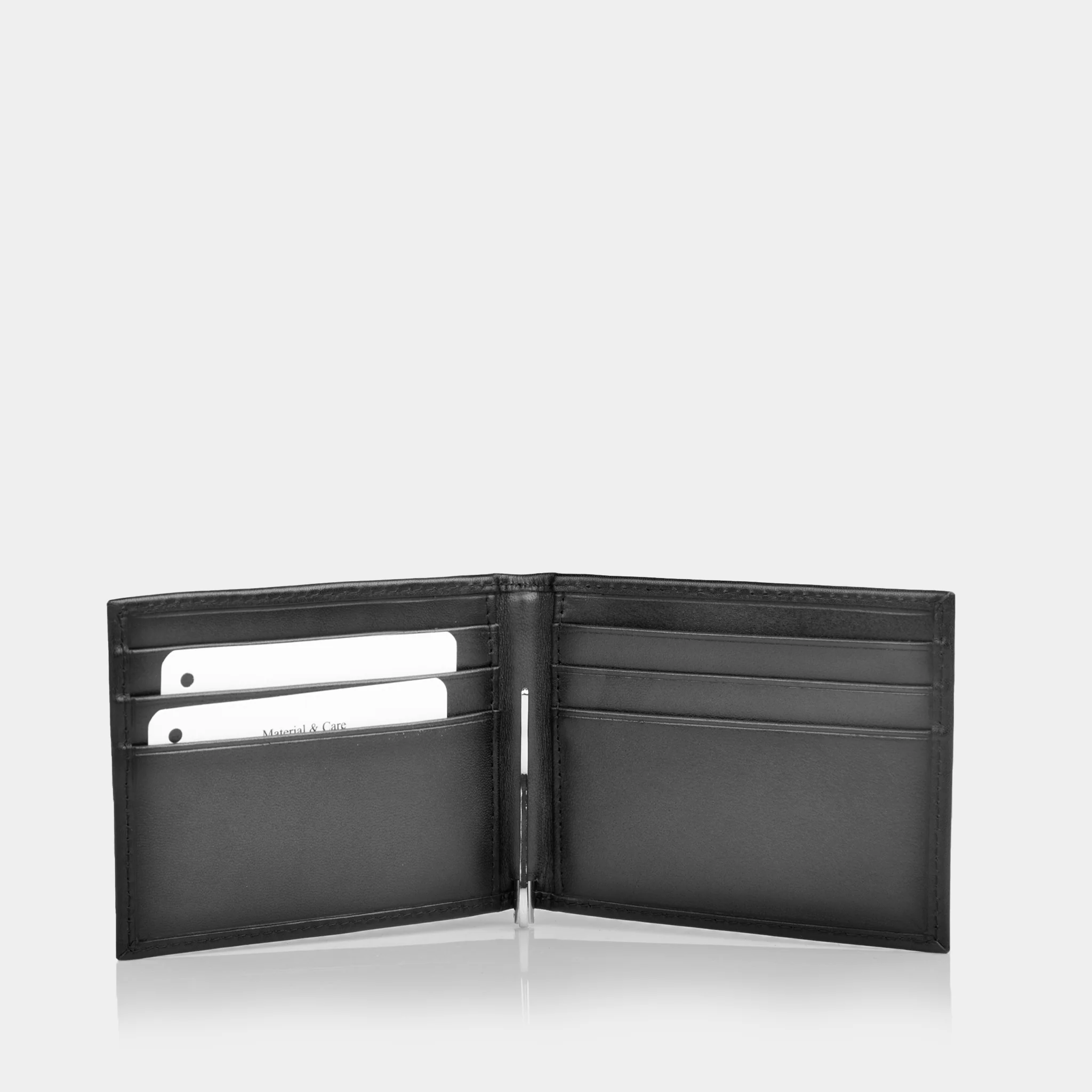 Grant Money Clip Wallet (Charcoal Black) - Image 3