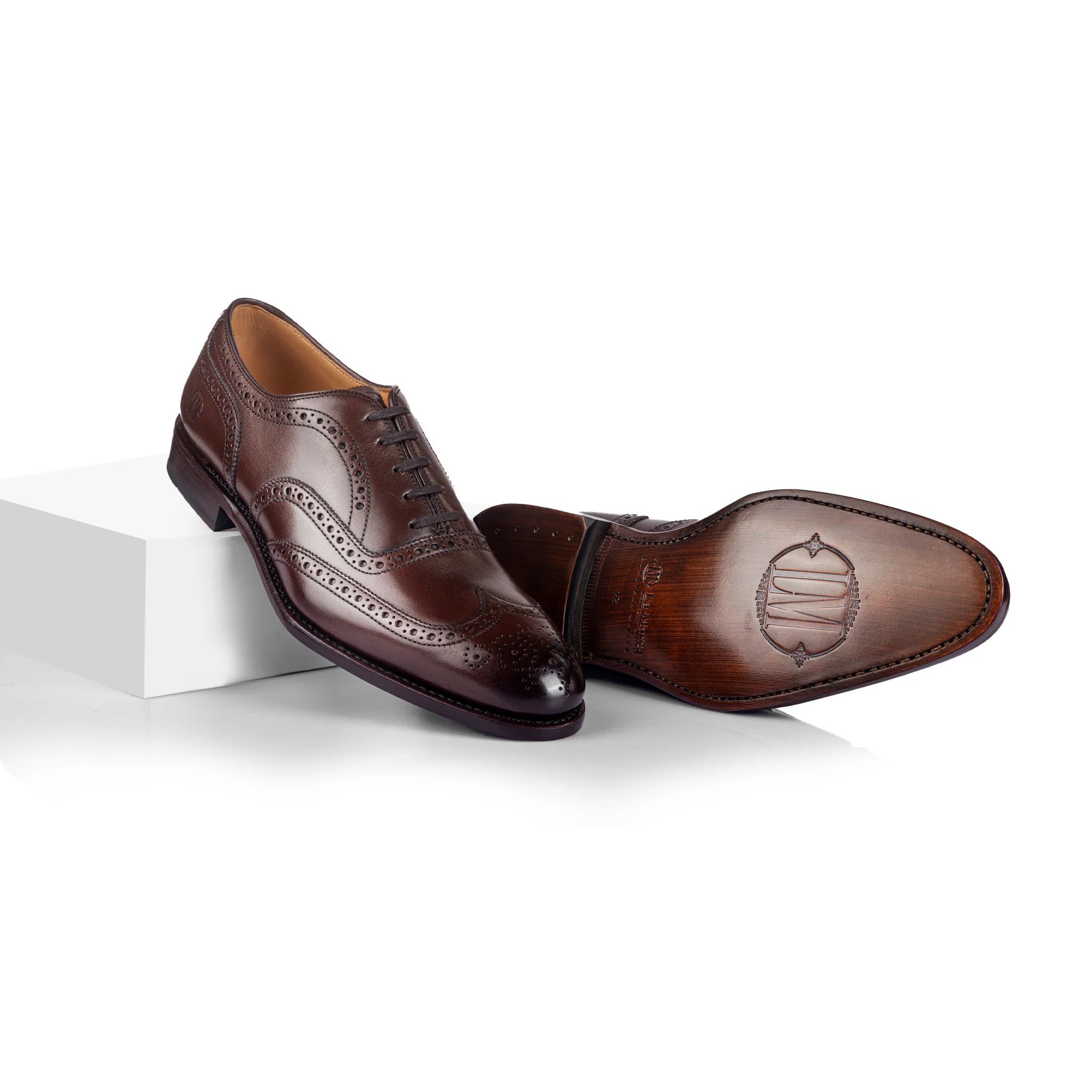 Hamilton Brogue Oxford (Mocha) - Image 4