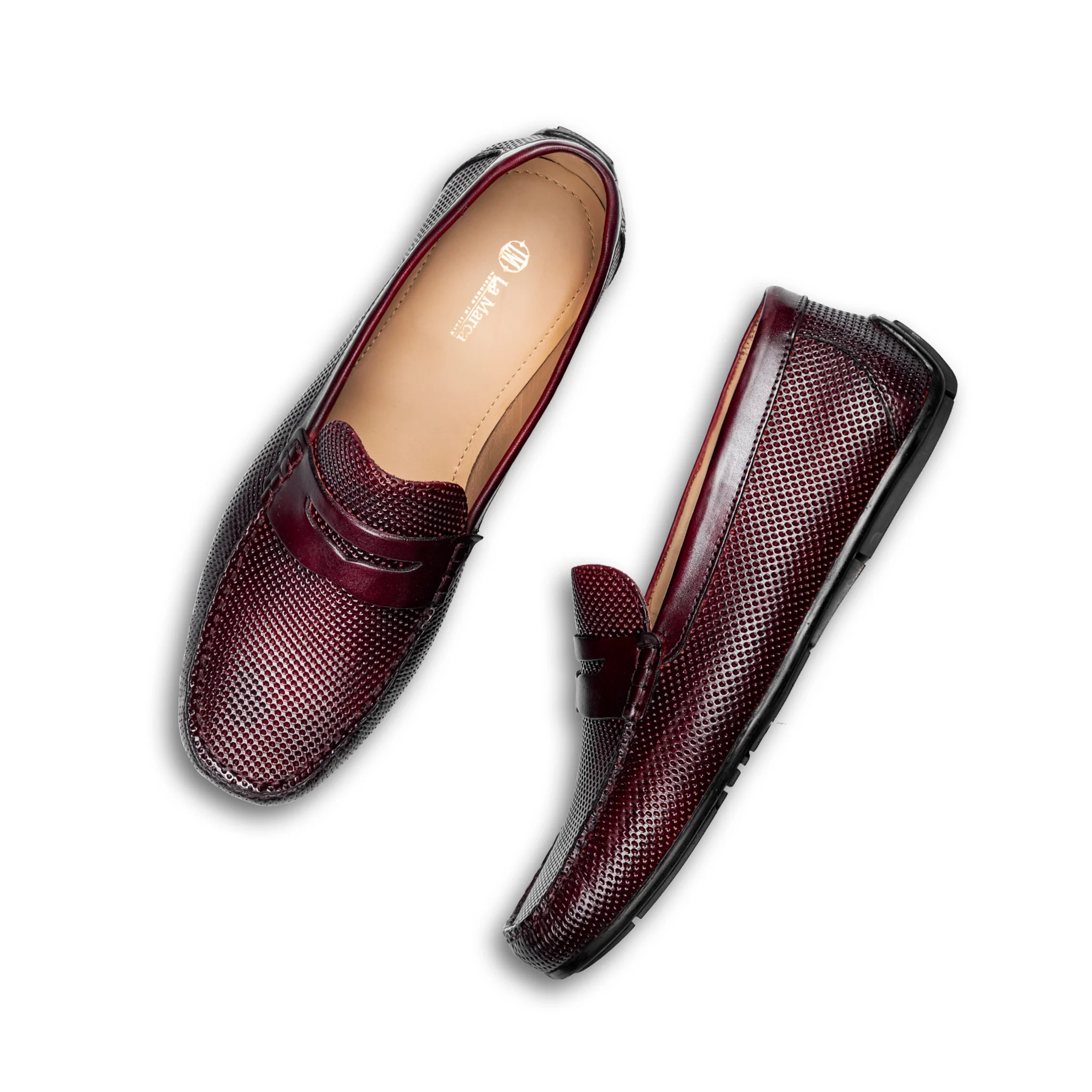 Mason Driving Moccasin (Oxblood) - Image 5