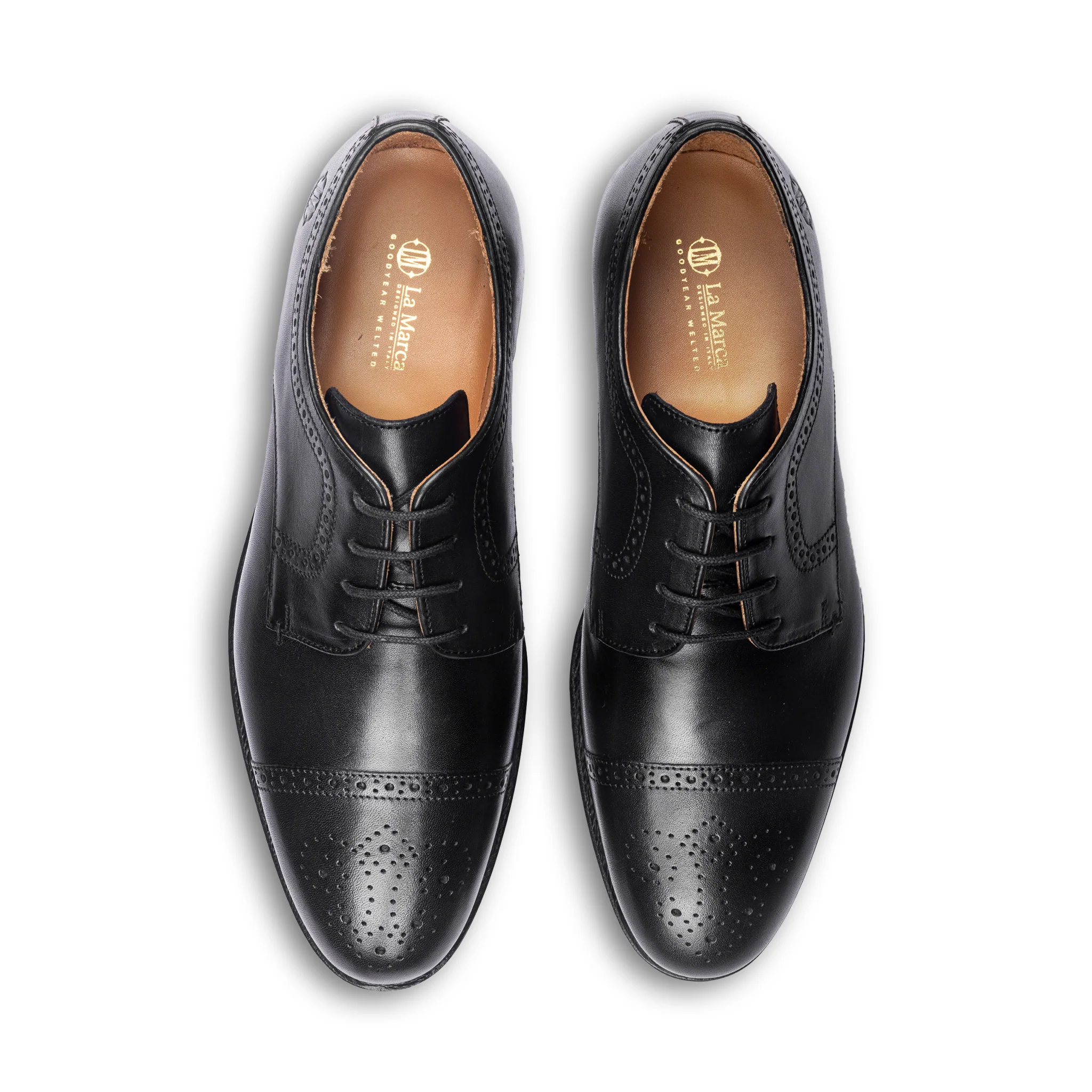 Ricardo Cap Toe Derby (Piano Black) - Image 7