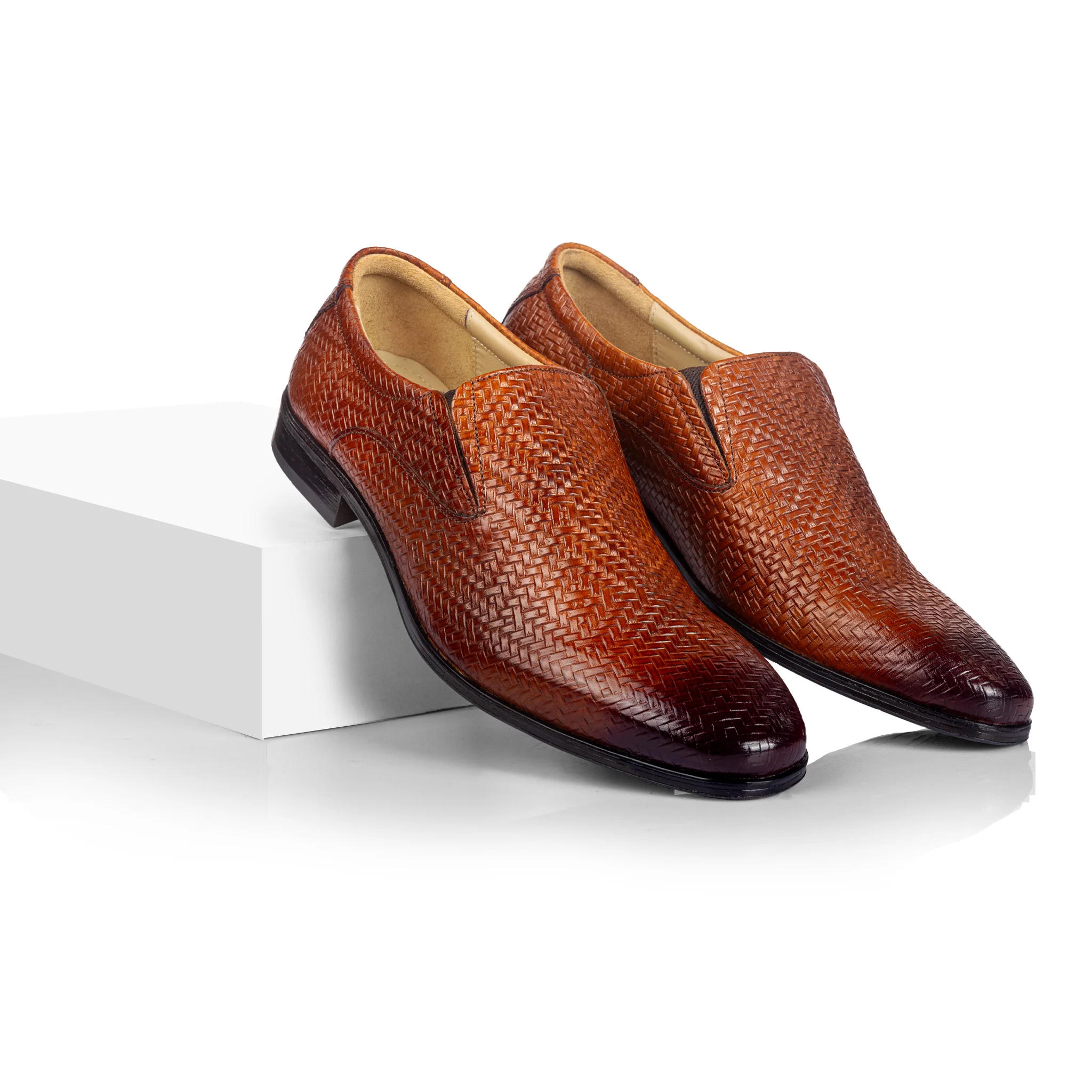 Siena Int. Woven Slipon (Cognac) - Image 3
