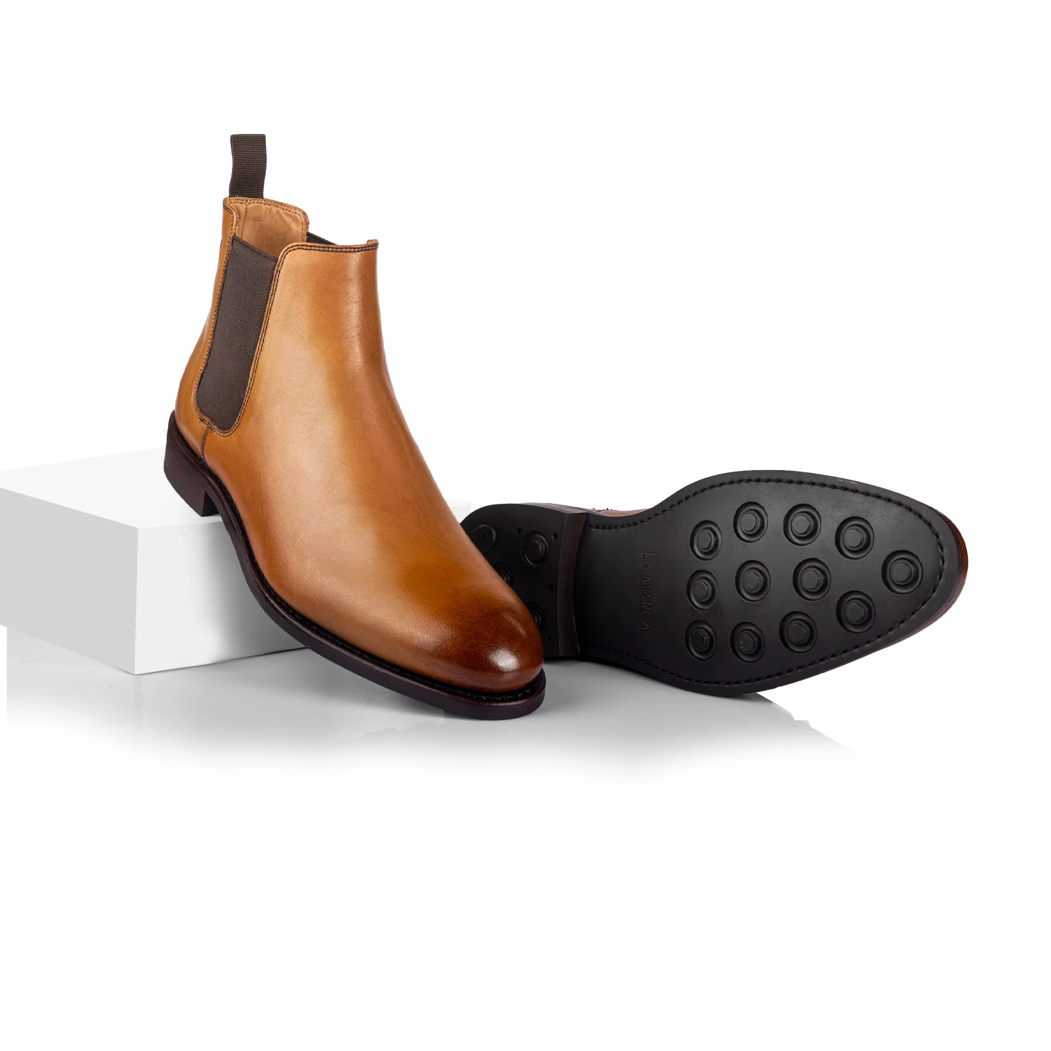 Stevan Chelsea Boot (Tan) - Image 4